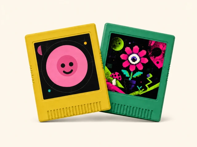 Cell Tank and Quirky Garden game cartridges